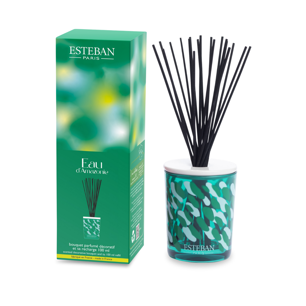Bouquet decorativo profumato - Eau d'Amazonie - ricaricabile - 100 ml