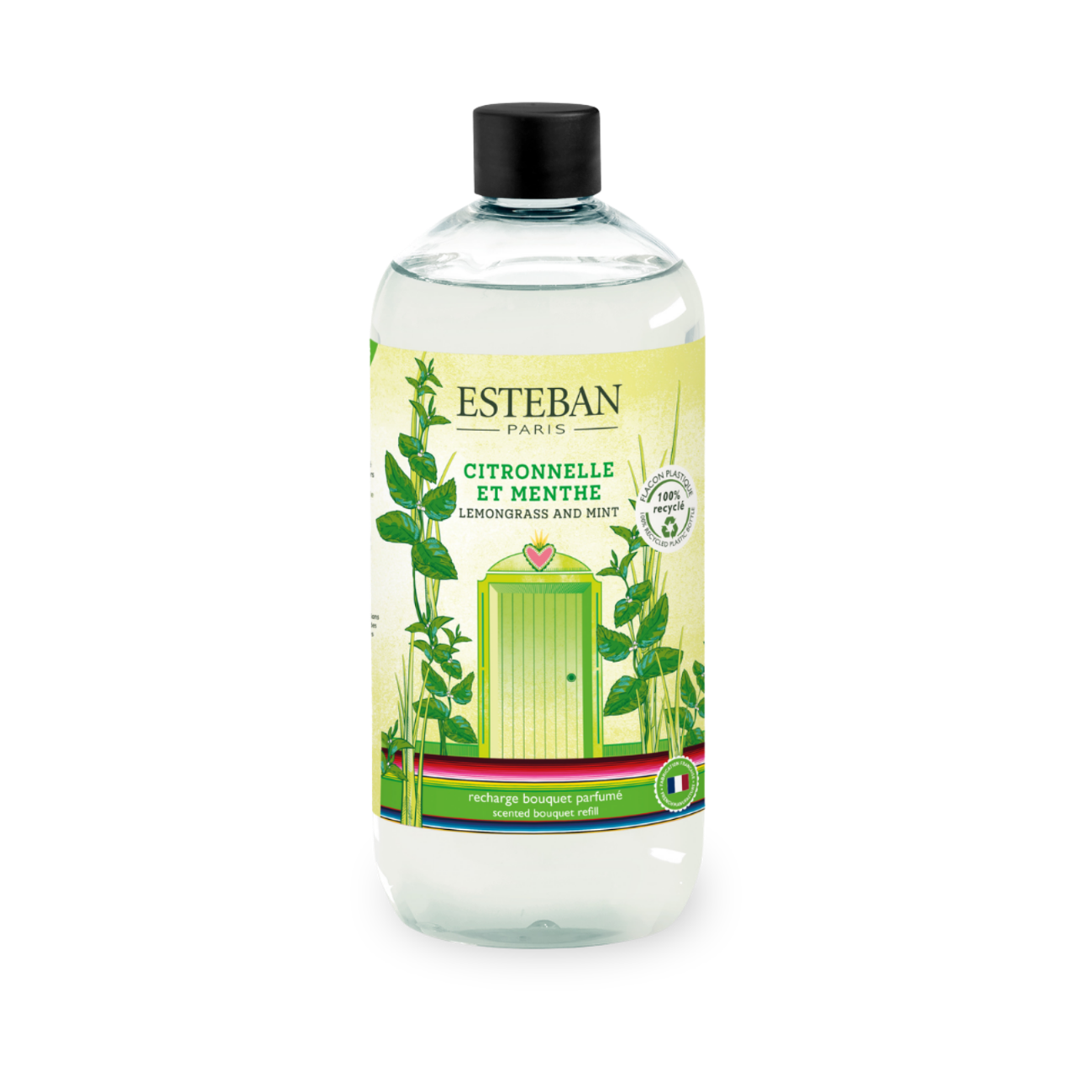 Ricarica per bouquet profumato - Citronella e Menta - 500 ml