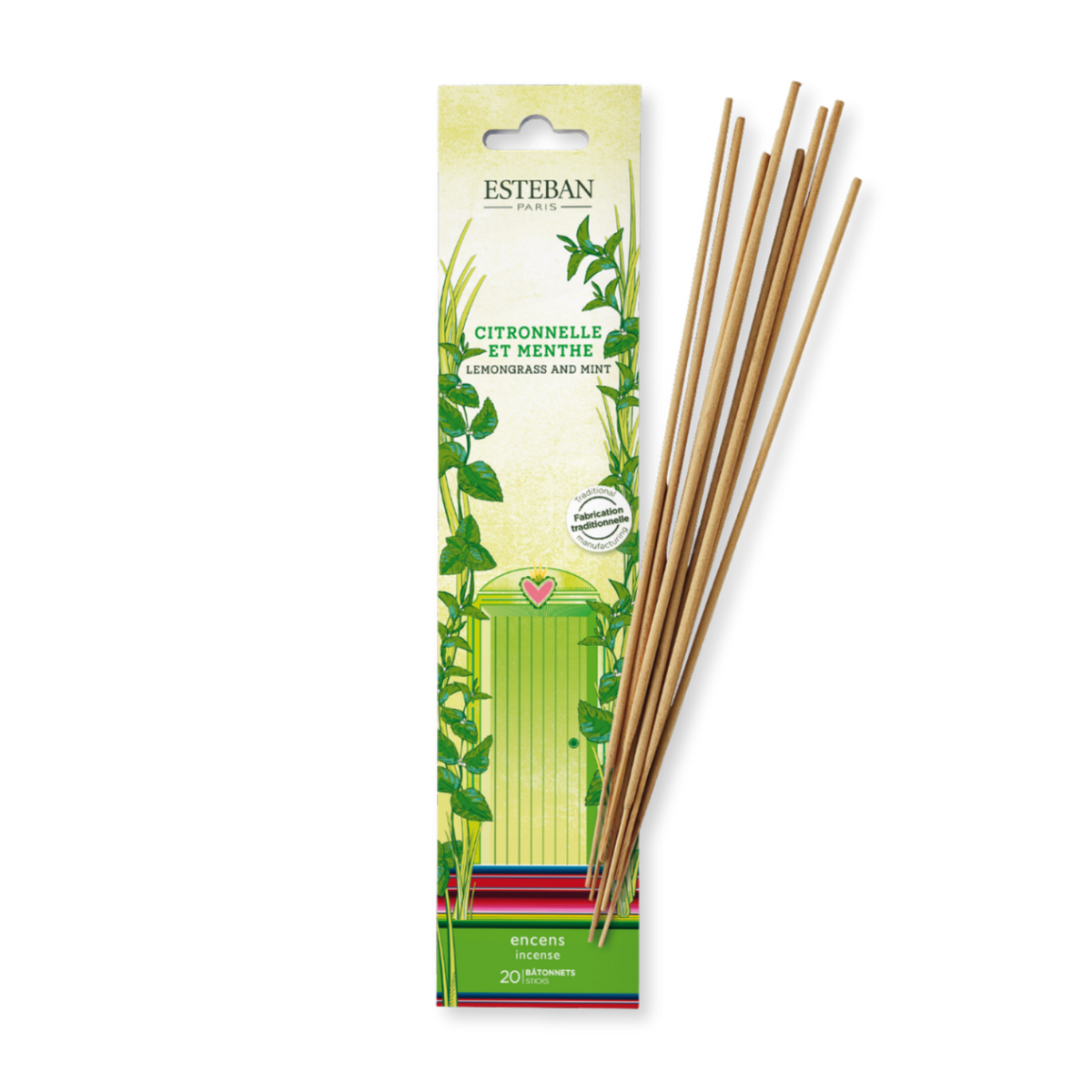 Incenso indiano - Citronella e menta