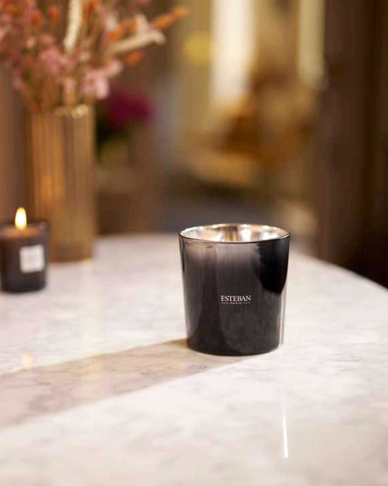 Candela profumata a 3 stoppini - Eau d'Amazonie - ricaricabile - 450 g