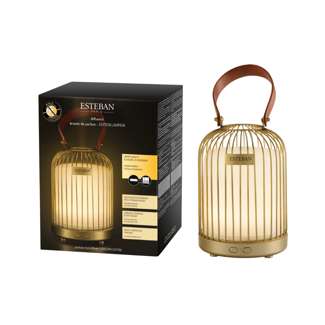 Diffusore di fragranze a nebulizzazione - Edizione Lampion - oro