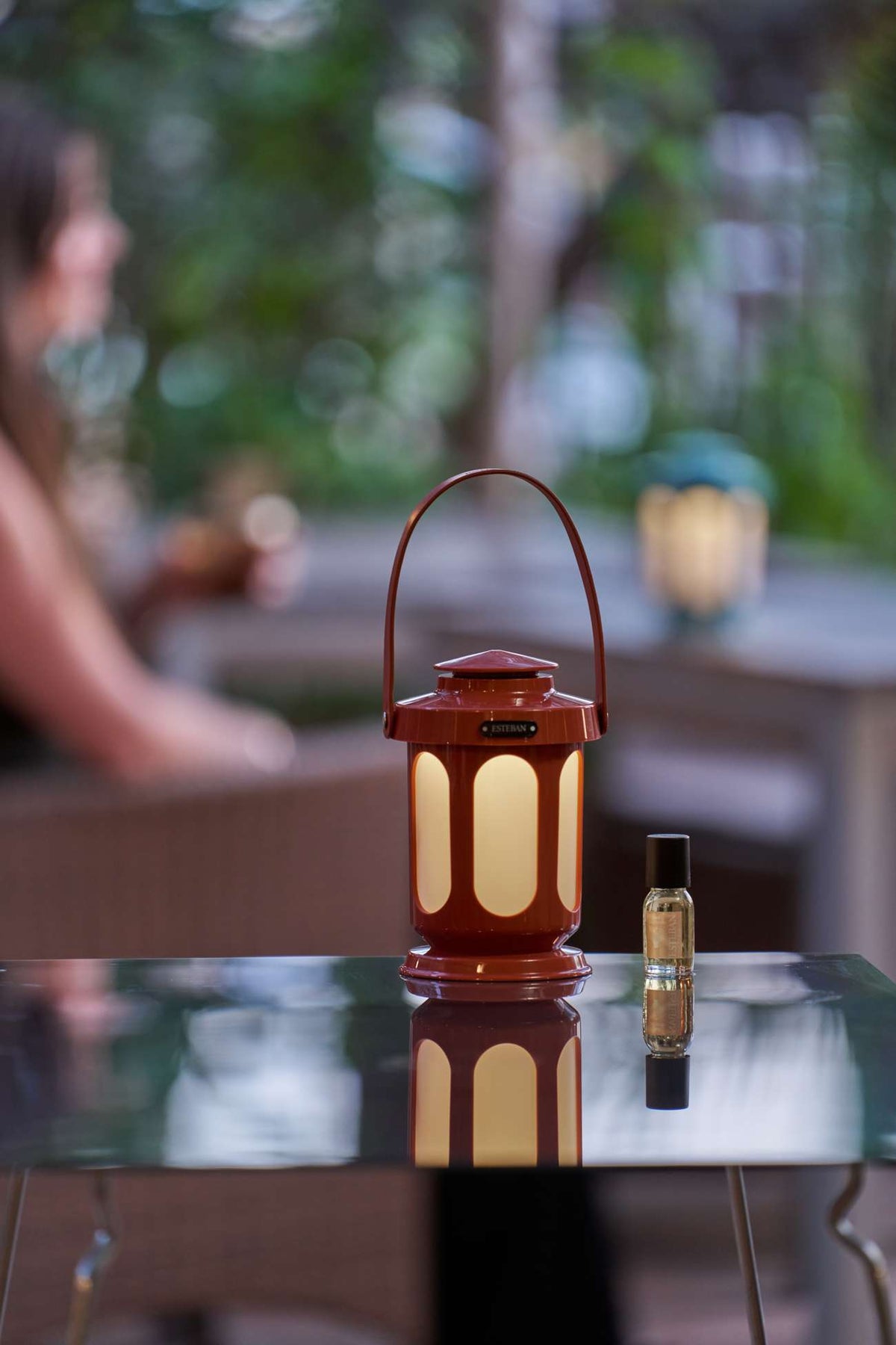 Diffusore di fragranze a nebulizzazione - Edizione Lanterna - terracotta