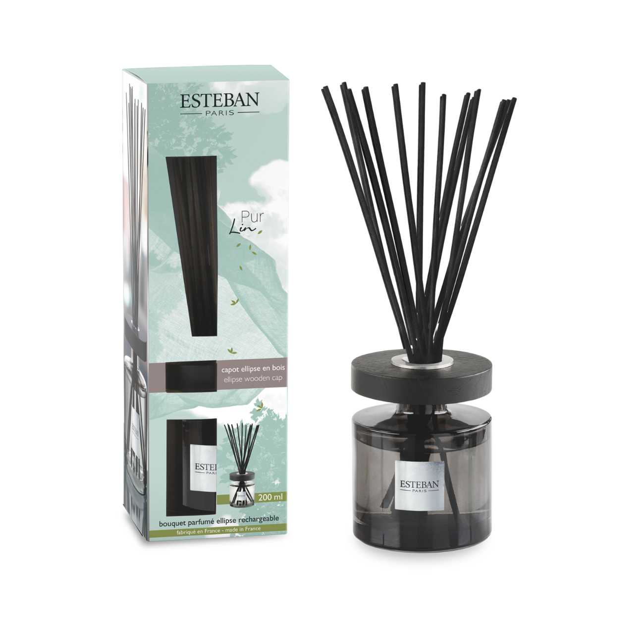 Bouquet profumato Ellipse - Pur Lin - ricaricabile - 200 ml