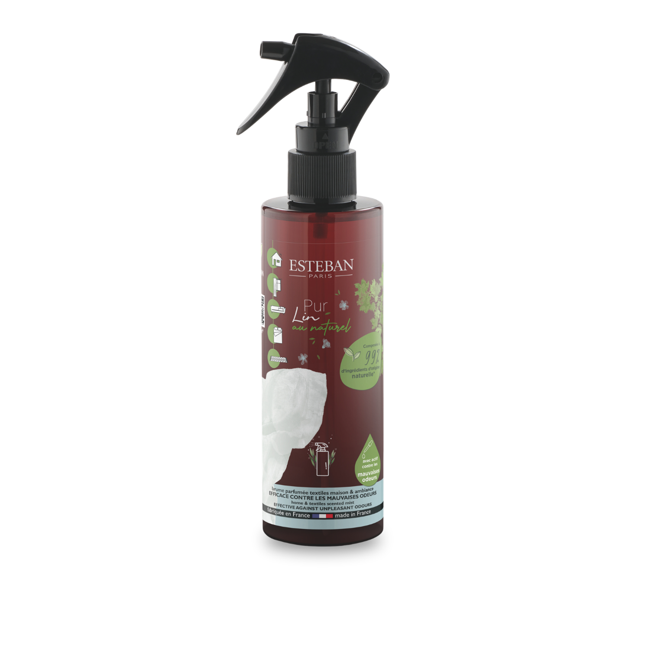 Spray neutralizzante degli odori - Pur Lin naturale - Pulizia chic - 200 ml