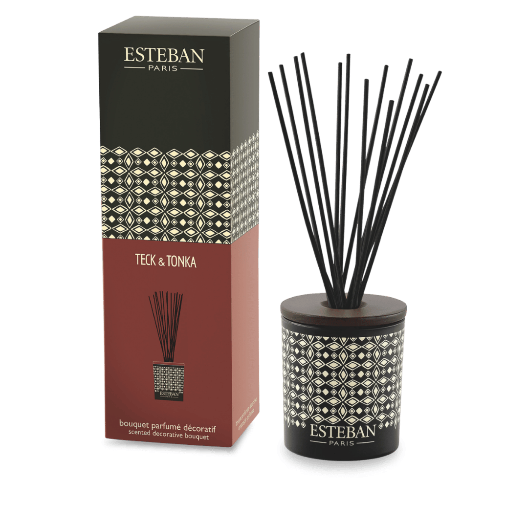 Bouquet decorativo profumato - Teck & Tonka - ricaricabile - 100 ml