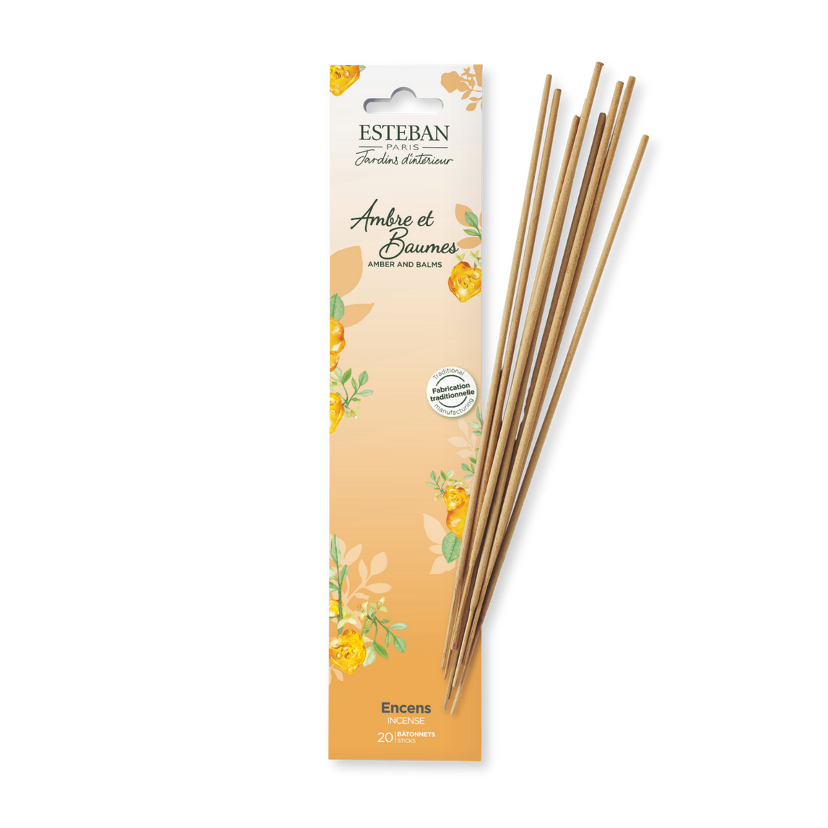 Incenso indiano - Ambra e balsami