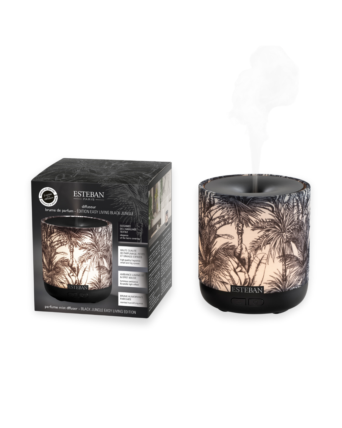 Diffusore di fragranze a nebulizzazione - Edizione Giungla Nera