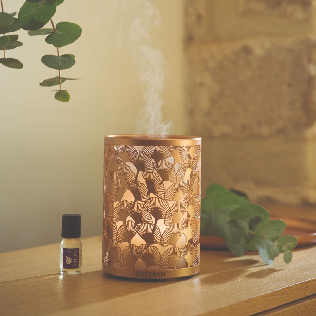 Diffusore di fragranze a nebulizzazione - Edizione rame e luce