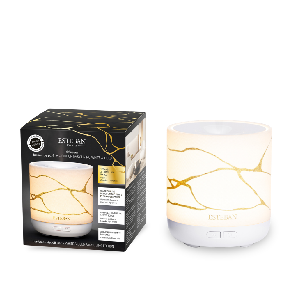 Diffusore di fragranze a nebulizzazione - Edizione White & Gold