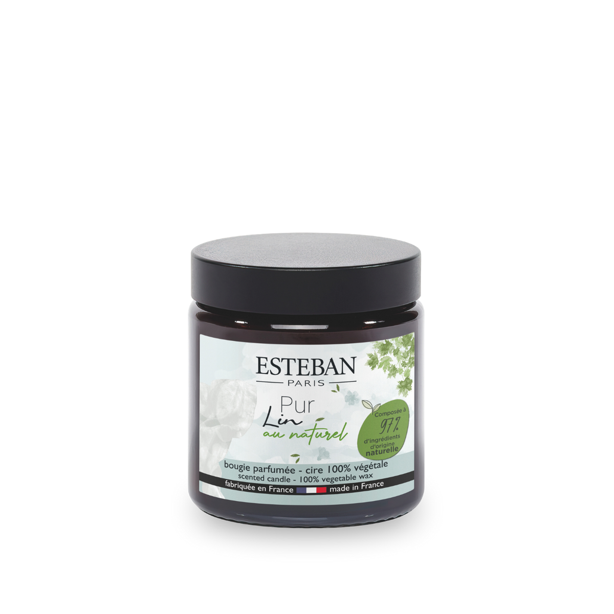 Candela profumata - Pur Lin naturale - 90 g